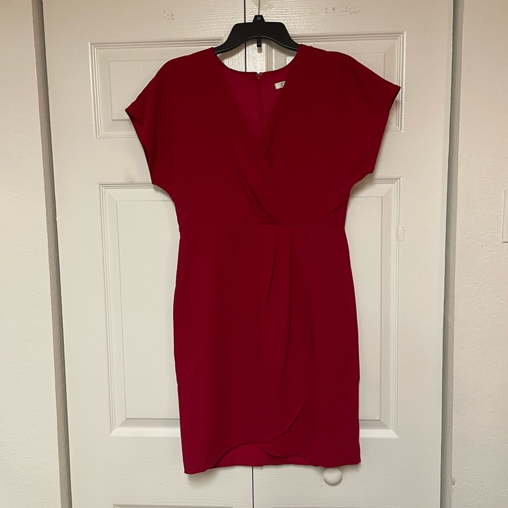 NWOT London Style Short Sleeve Sheathe Dress- Size 8 - Picture 5 of 9